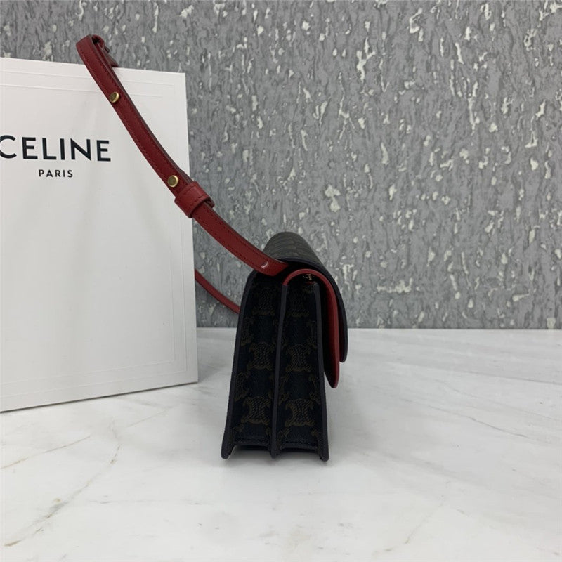 High Quality Luxury Celine Triomphe Canvas Handbag – Style 24975 product detail