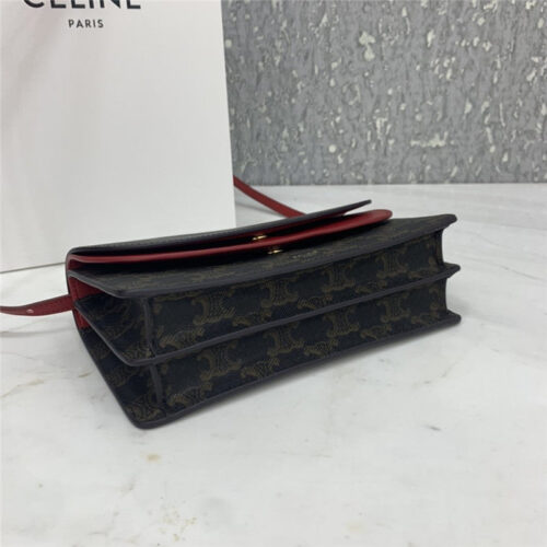High Quality Luxury Celine Triomphe Canvas Handbag – Style 24975 product detail