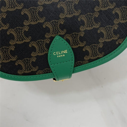 High Quality Luxury Celine Folco Triomphe Canvas Medium Bags product detail
