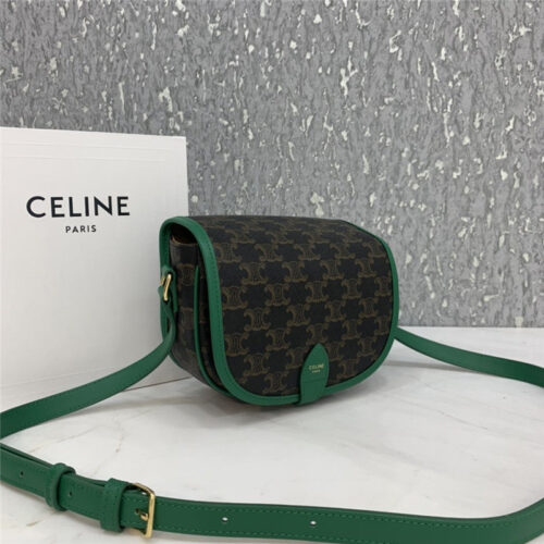 High Quality Luxury Celine Folco Triomphe Canvas Medium Bags product detail