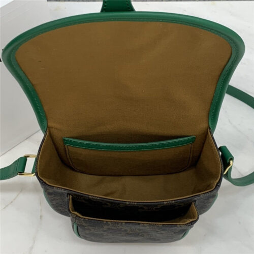 High Quality Luxury Celine Folco Triomphe Canvas Medium Bags product detail