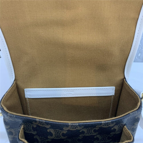 High Quality Luxury Celine Folco Triomphe Canvas Medium Bags – Style 24801 product detail