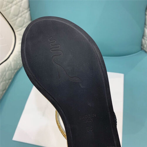 High Quality Luxury René Caovilla Slippers Sandals – Style 52102 product detail