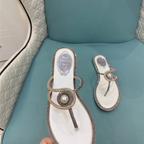 High Quality Luxury René Caovilla Slippers Sandals product detail