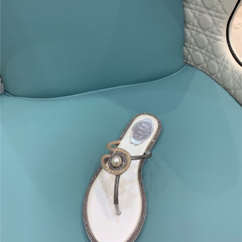 High Quality Luxury René Caovilla Slippers Sandals product detail