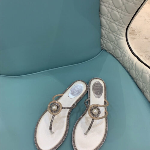 High Quality Luxury René Caovilla Slippers Sandals product detail