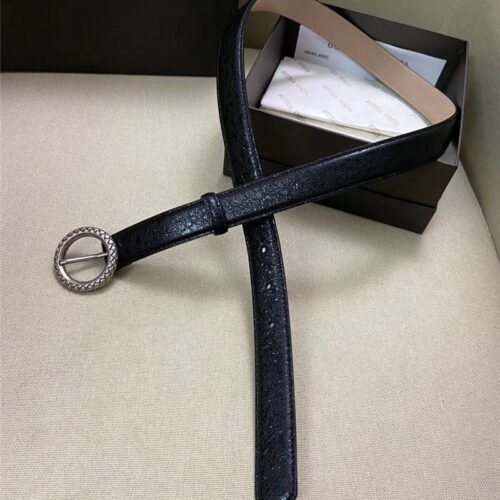 High Quality Luxury Bottega Veneta Belt Women Black product detail