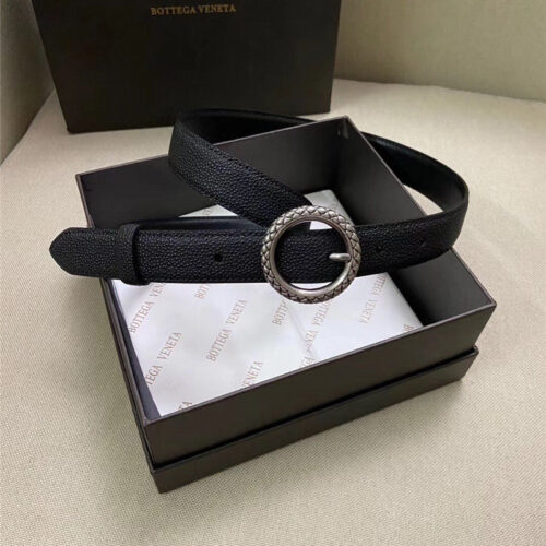 High Quality Luxury Bottega Veneta Belt Women Black product detail