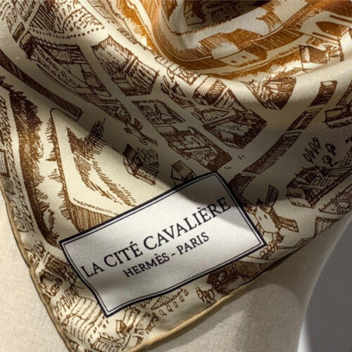 High Quality Luxury Hermes Horse City Scarf product detail