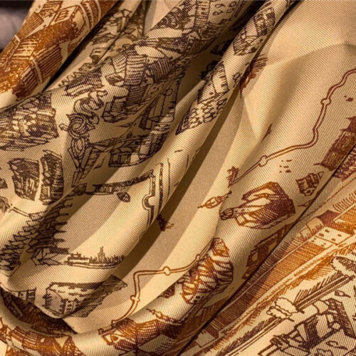 High Quality Luxury Hermes Horse City Scarf product detail