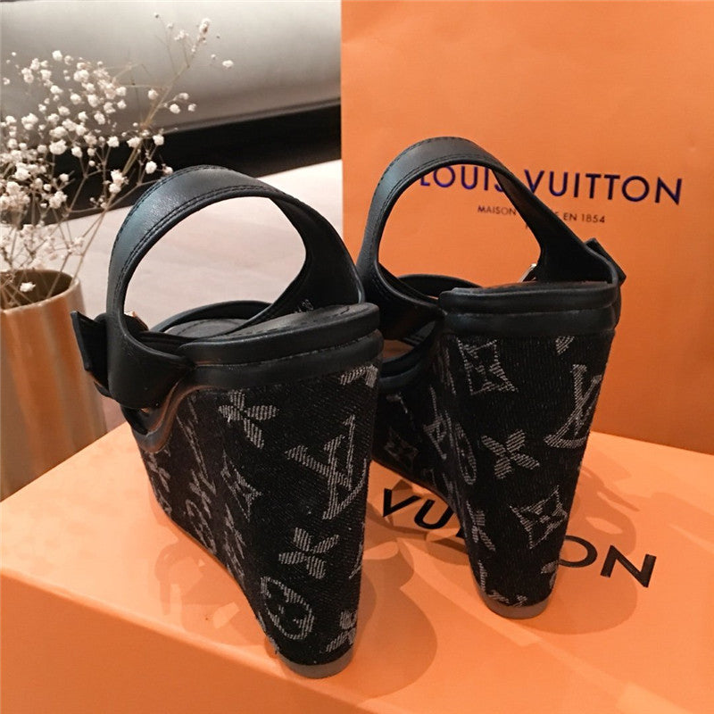 High Quality Luxury Louis Vuitton Platform Sandals Shoes product detail