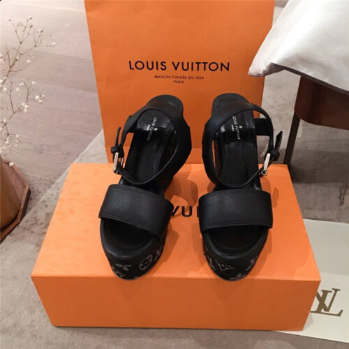 High Quality Luxury Louis Vuitton Platform Sandals Shoes product detail