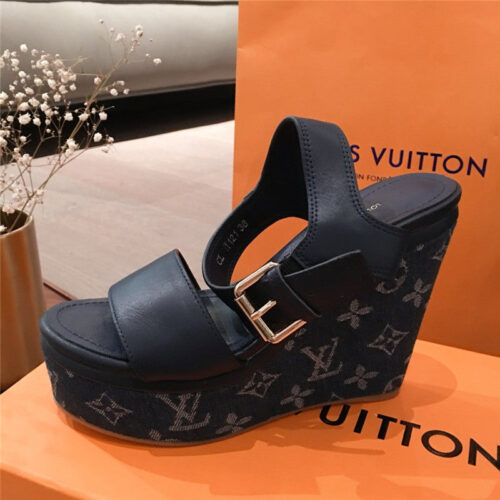 High Quality Luxury Louis Vuitton Platform Sandals Shoes – Style 21572 product detail