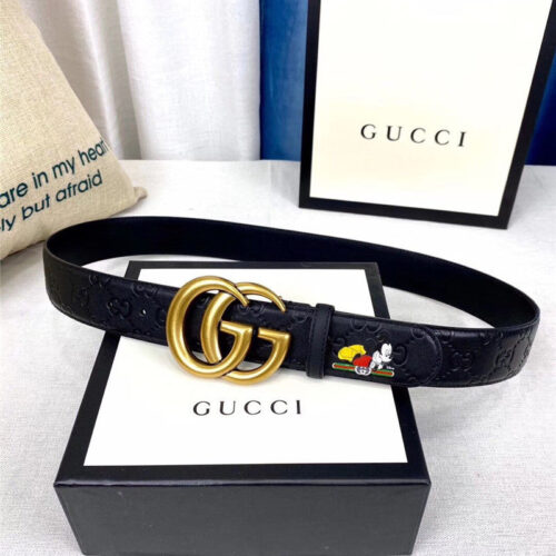 High Quality Luxury Gucci Belt With Big Buckle