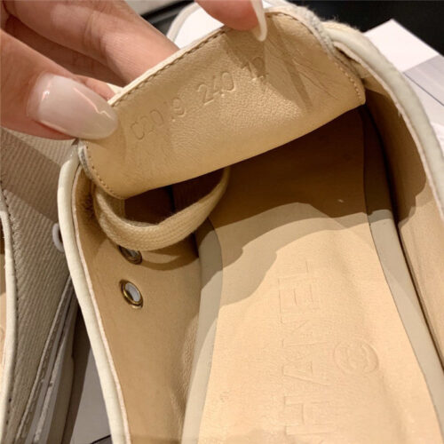 High Quality Luxury Chanel Canvas Slippers Women – Style 05158 product detail