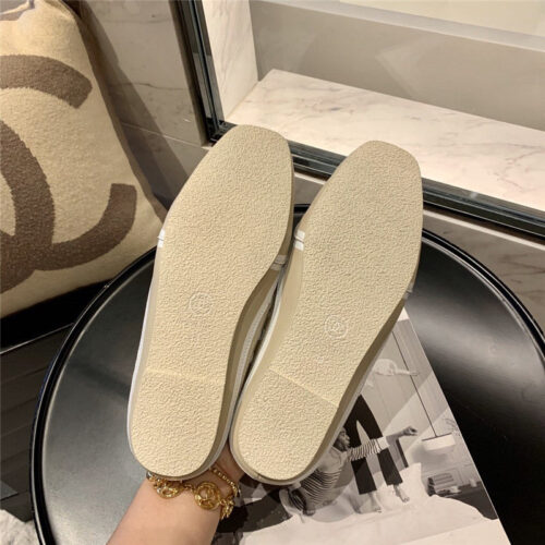 High Quality Luxury Chanel Canvas Slippers Women – Style 05158 product detail