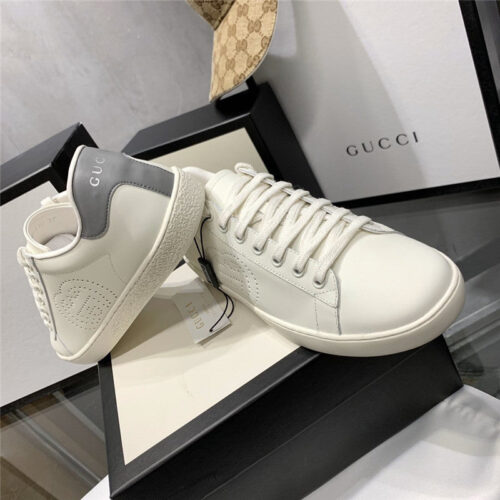 High Quality Luxury Gucci Sneakers White – Style 37171 alternate view