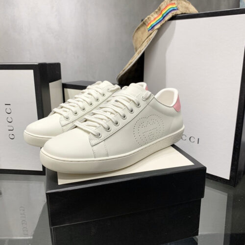 High Quality Luxury Gucci Sneakers White