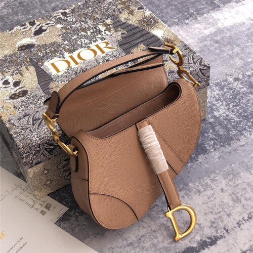 High Quality Luxury Dior Saddle Bag Pink product detail