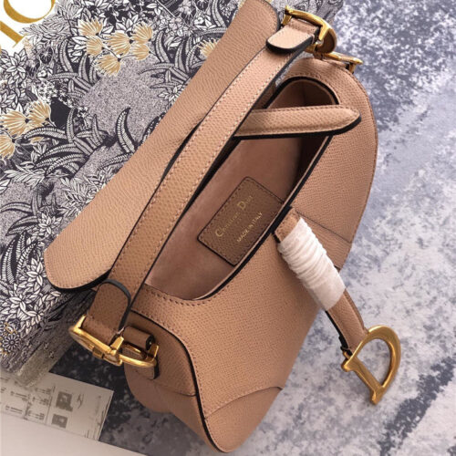 High Quality Luxury Dior Saddle Bag Pink product detail