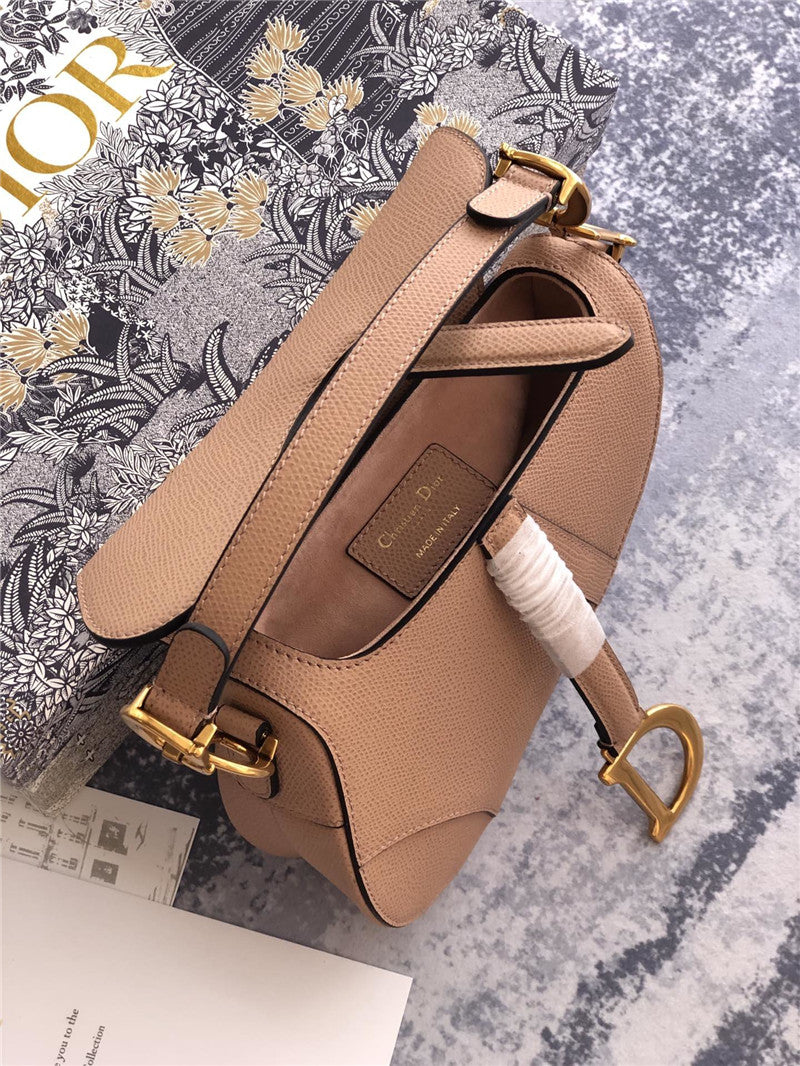 High Quality Luxury Dior Saddle Bag Pink product detail