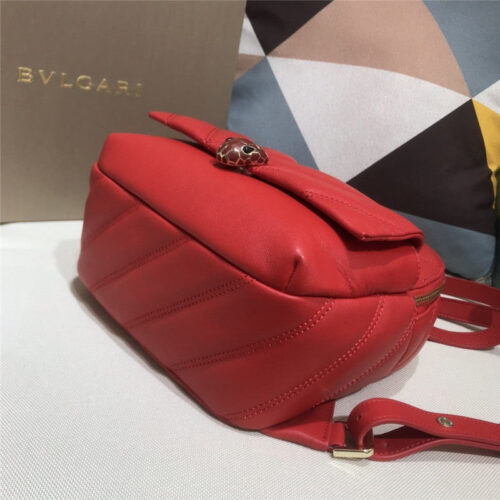High Quality Luxury Bvlgari Serpenti Cabochon Backpack product detail