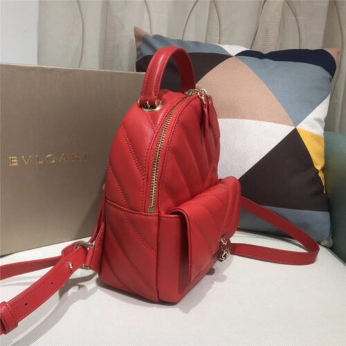 High Quality Luxury Bvlgari Serpenti Cabochon Backpack product detail