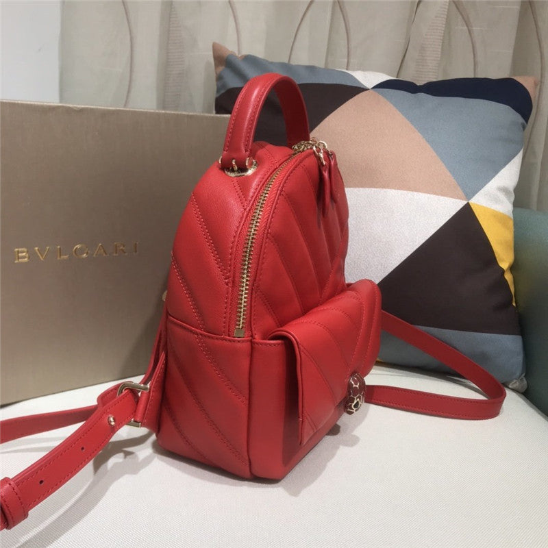 High Quality Luxury Bvlgari Serpenti Cabochon Backpack product detail