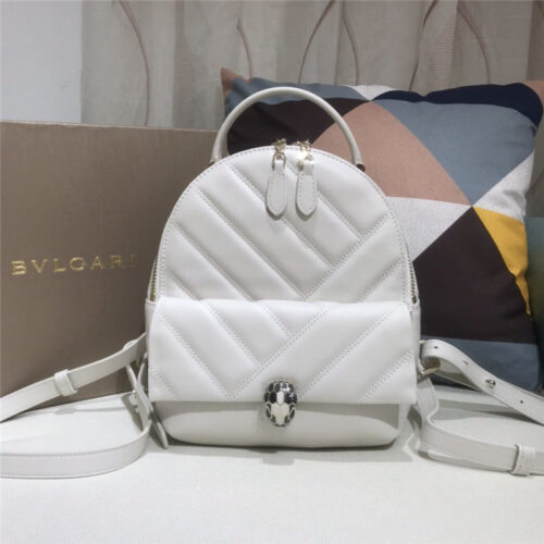 High Quality Luxury Bvlgari Serpenti Cabochon Backpack – Style 42564