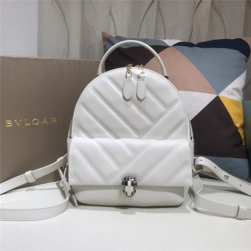 High Quality Luxury Bvlgari Serpenti Cabochon Backpack – Style 42564