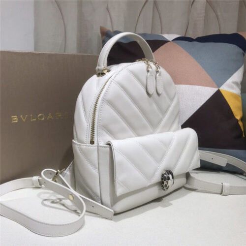 High Quality Luxury Bvlgari Serpenti Cabochon Backpack – Style 42564 alternate view