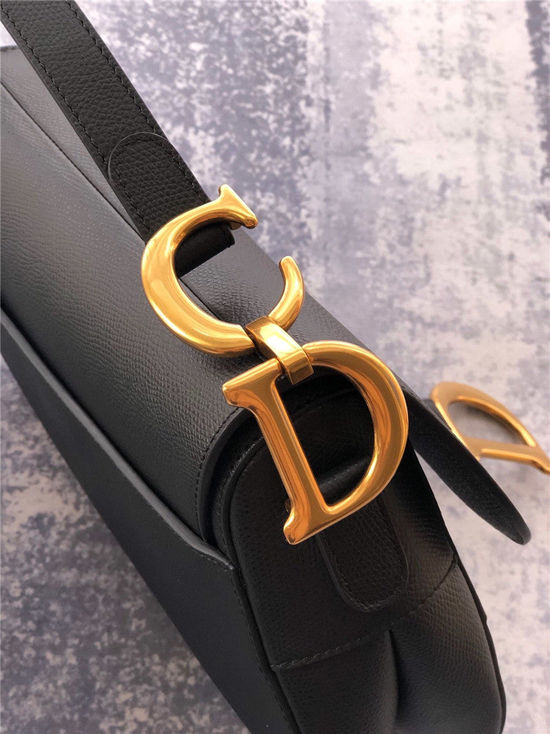 High Quality Luxury Dior Saddle Bag Black product detail
