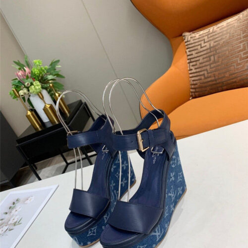 High Quality Luxury LV Louis Vuitton Platform Sandals – Style 52931