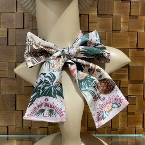 High Quality Luxury Voyage Extraordinaire Silk Scarf alternate view