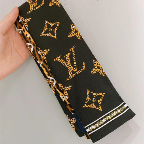 High Quality Luxury LV Monogram Giant Jungle Silk Scarf product detail