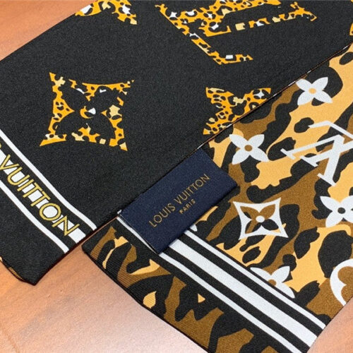 High Quality Luxury LV Monogram Giant Jungle Silk Scarf product detail