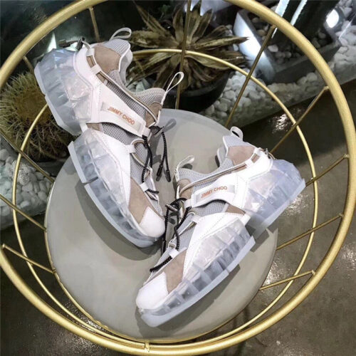High Quality Luxury Jimmy Choo Crystal Sneakers – Style 75319 alternate view