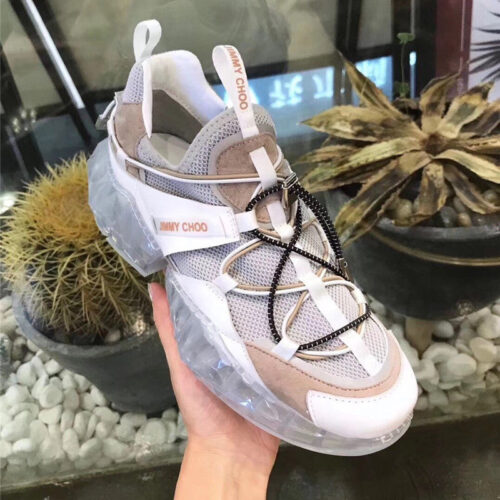 High Quality Luxury Jimmy Choo Crystal Sneakers – Style 75319 product detail