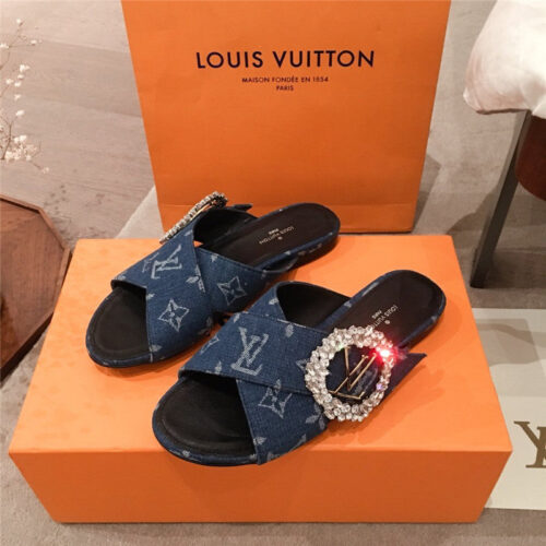 High Quality Luxury Louis Vuitton Sandals Slippers – Style 37827