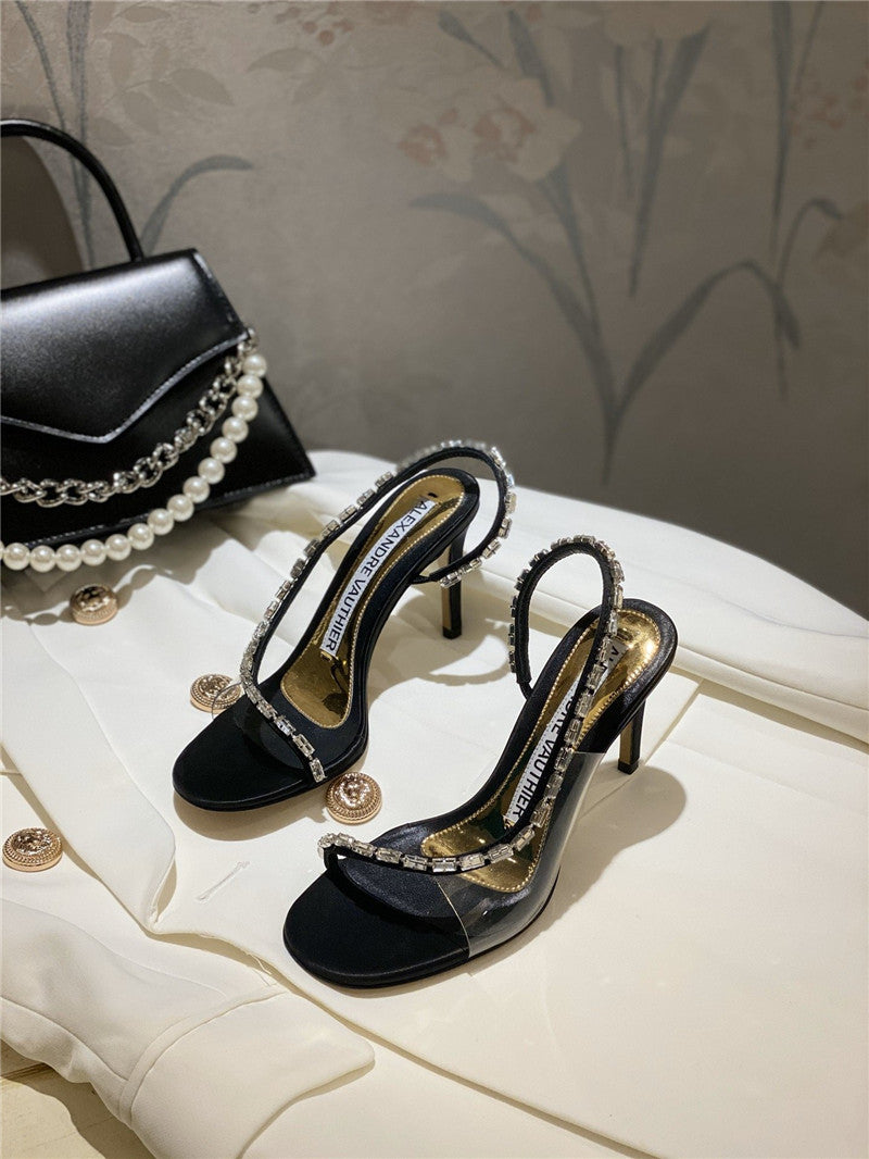 High Quality Luxury Alexandre Vauthier High Heel Sandals