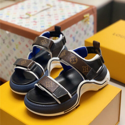 High Quality Luxury Louis Vuitton Sandals Womens – Style 07043