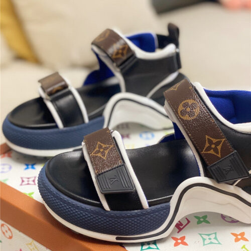 High Quality Luxury Louis Vuitton Sandals Womens – Style 07043 alternate view