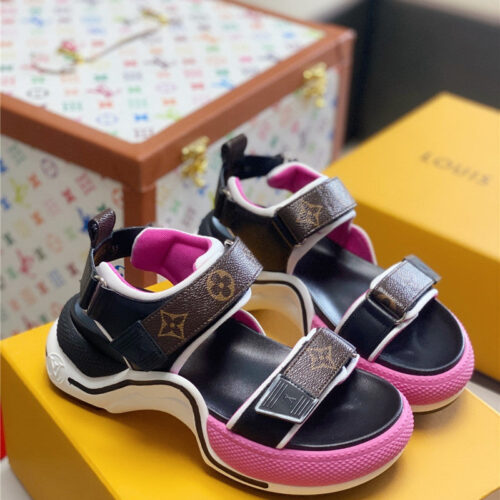 High Quality Luxury Louis Vuitton Sandals Womens – Style 84451 alternate view