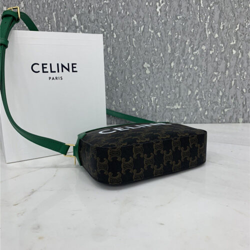 High Quality Luxury Celine Small Camera Bag In Triomphe Canvas product detail
