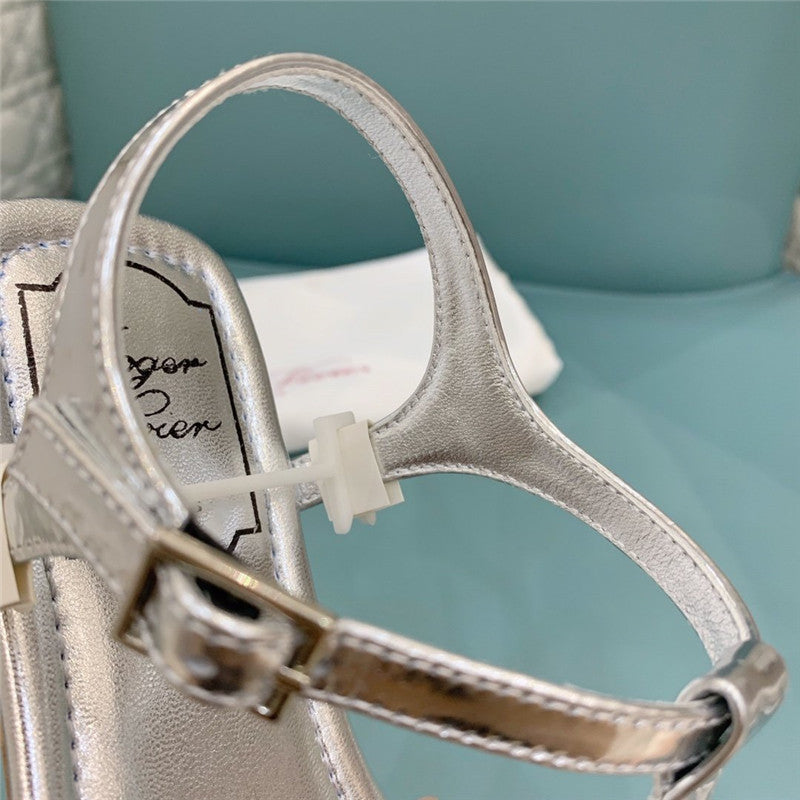 High Quality Luxury Roger Vivier Ss Pearl Rhinestone Sandals – Style 08116 product detail