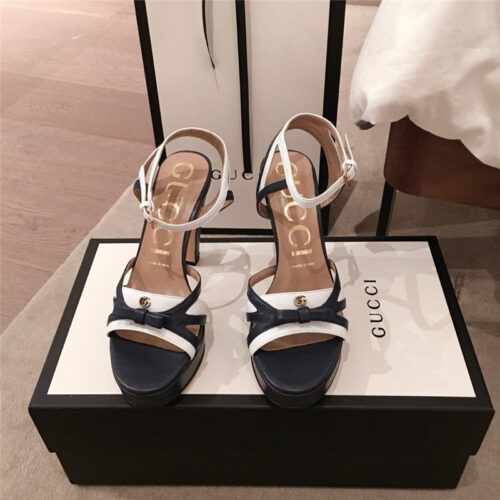 High Quality Luxury Gucci Heels Sandals Womens – Style 30835 alternate view