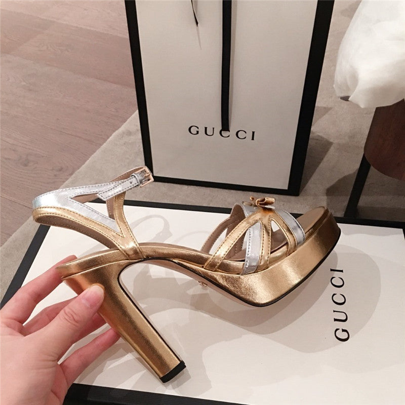 High Quality Luxury Gucci Heels Sandals Womens product detail