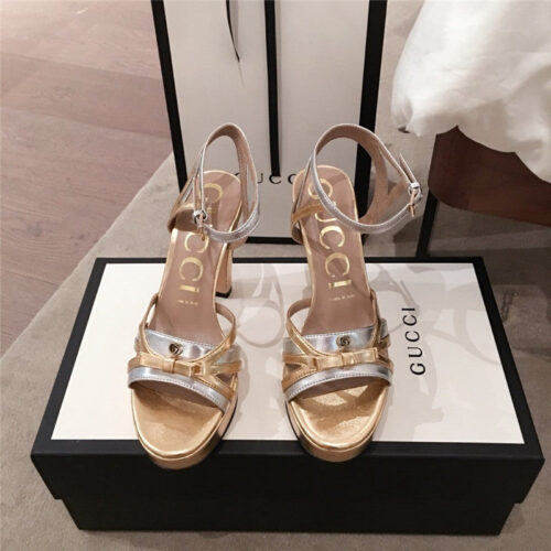 High Quality Luxury Gucci Heels Sandals Womens alternate view