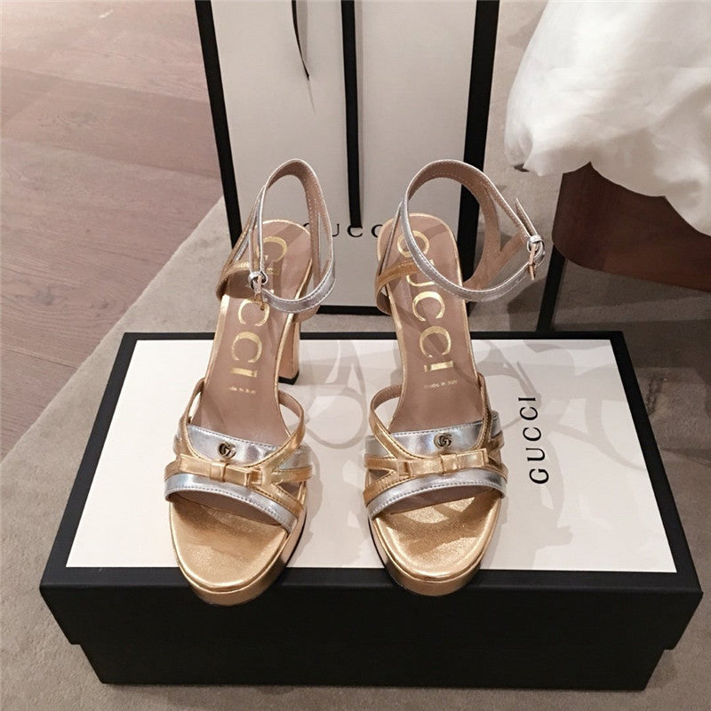 High Quality Luxury Gucci Heels Sandals Womens product detail