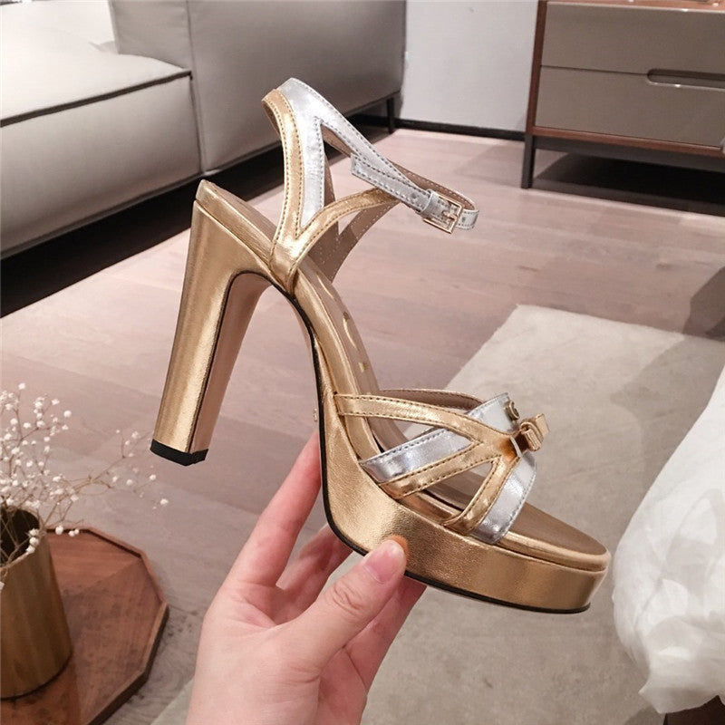 High Quality Luxury Gucci Heels Sandals Womens product detail
